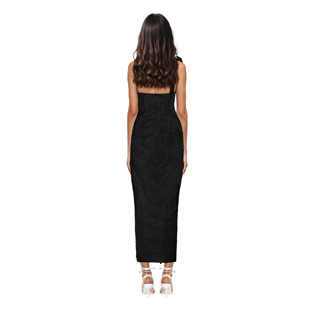 Shop the dress and reveal the elegance of the Ophelia Dress. Shop Now!