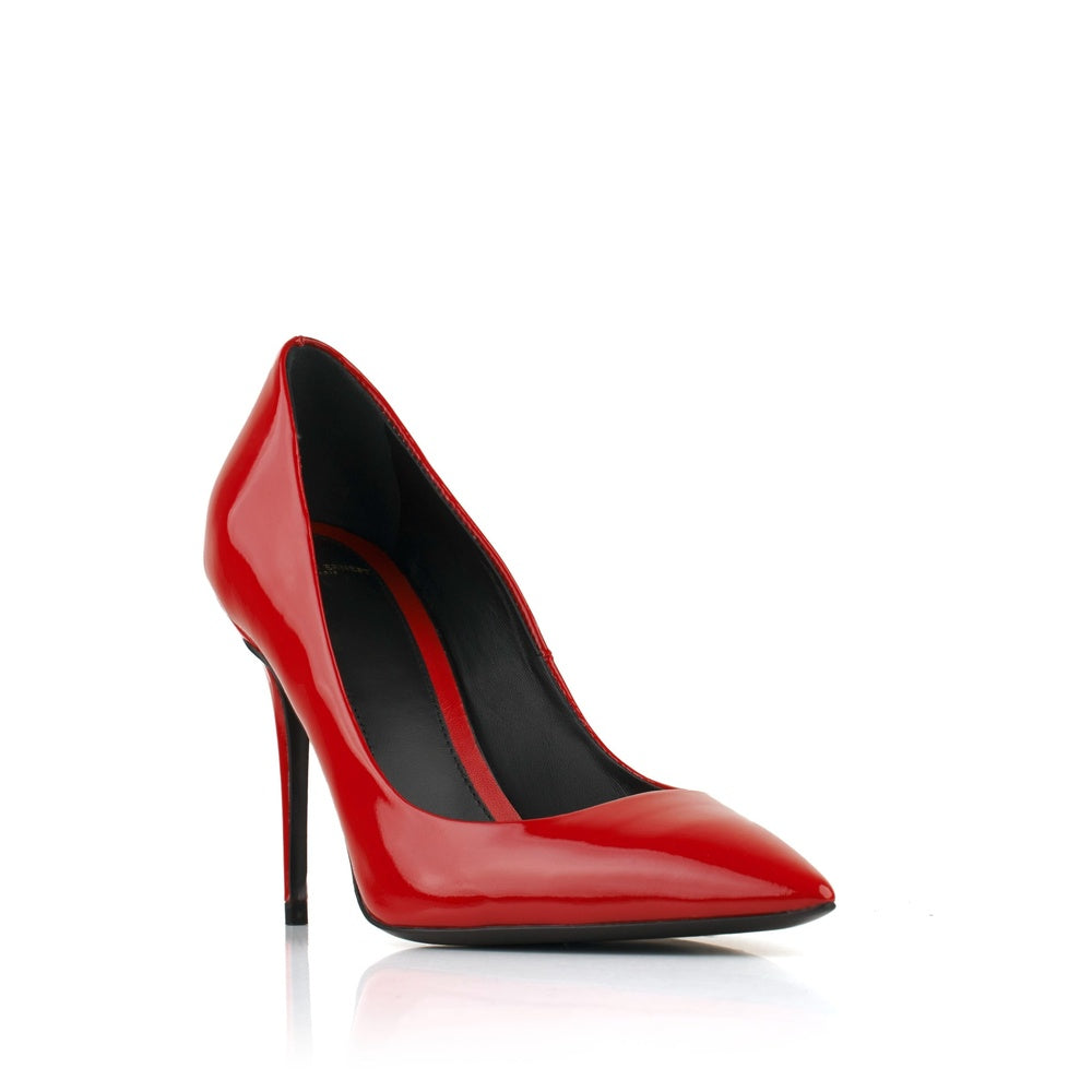 Voltige 100 Mm Red Patent Leather available in store online. Shop Now!