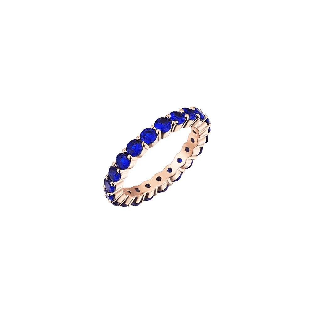 Blue stoned ring for ring