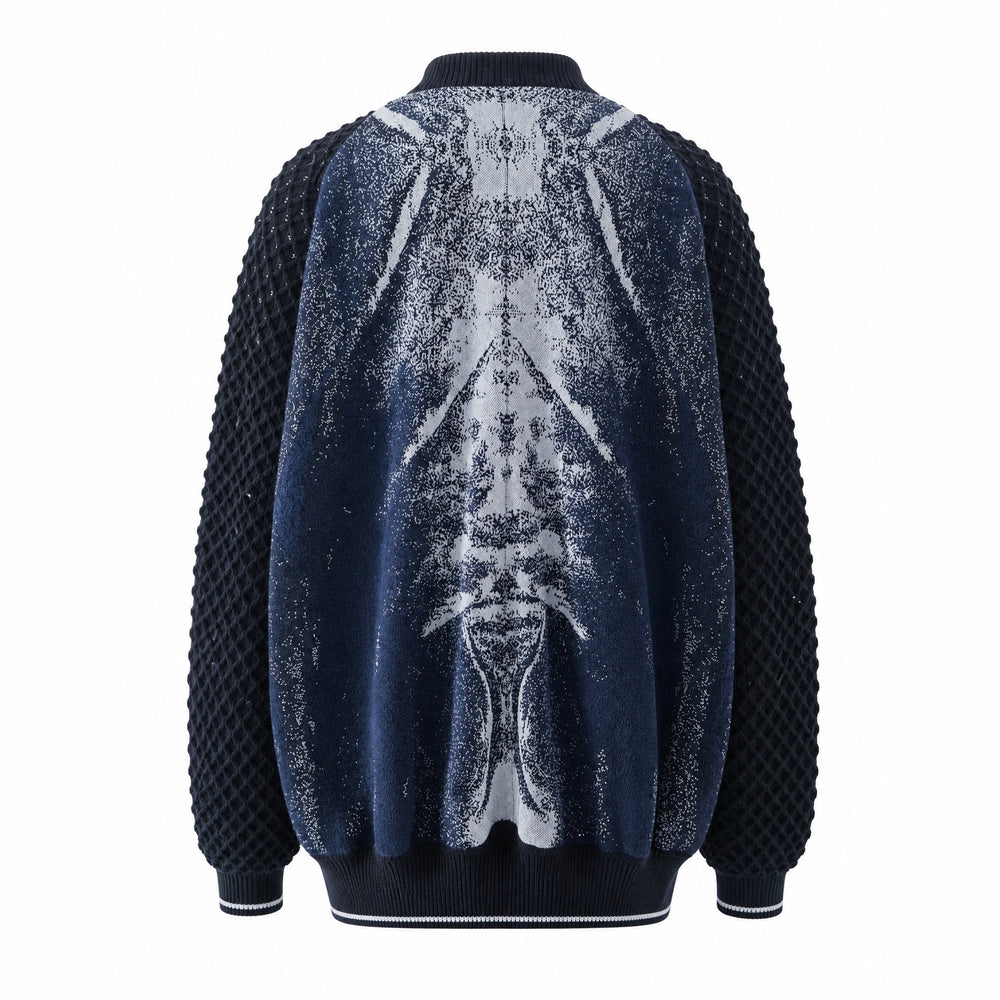 Unisex Eco Oversized Bomber - Whale Limited Edition | Benedetti Life