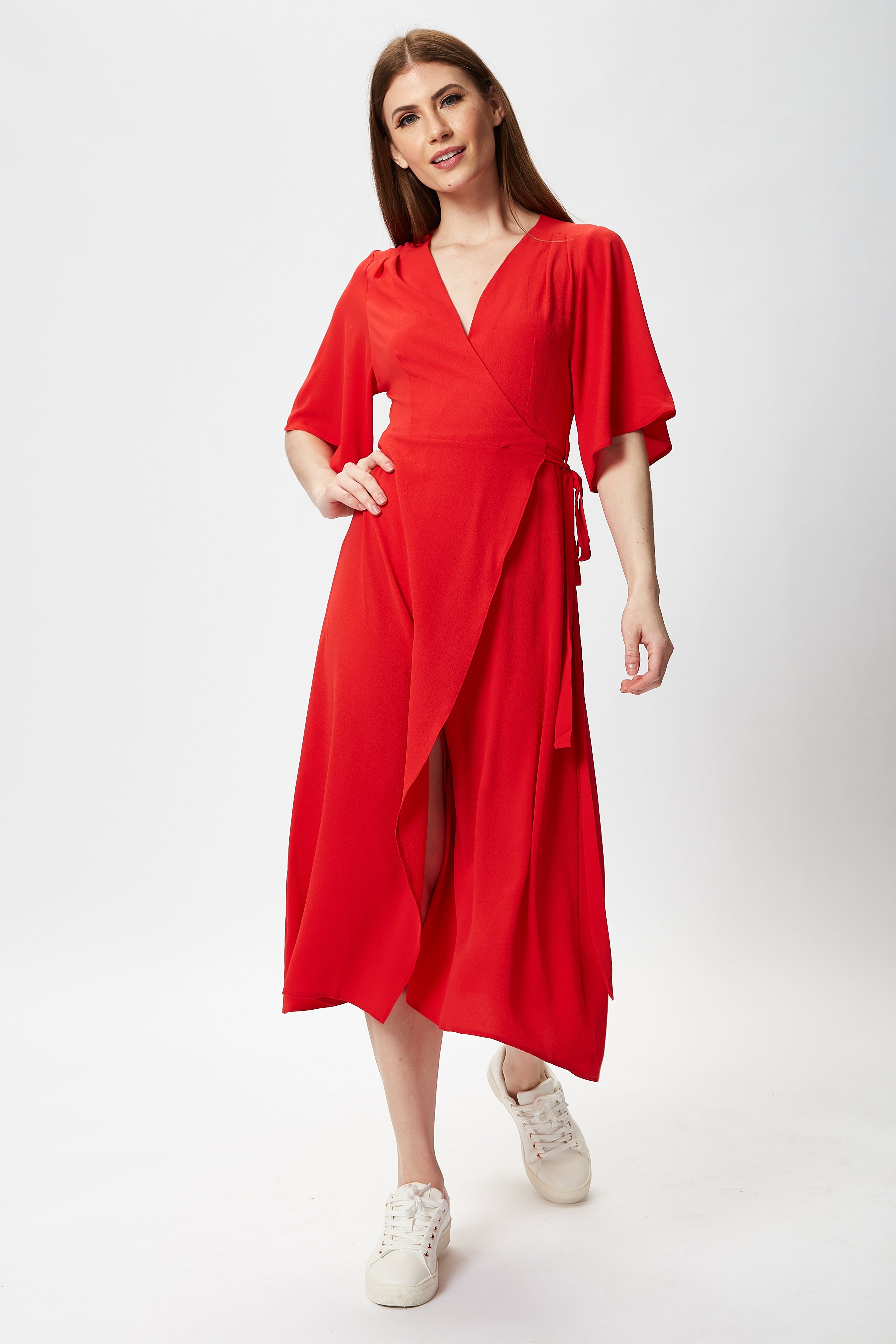 Discover the Women’s Midi Wrap Dress on leading online women’s clothing sites. Shop Now!