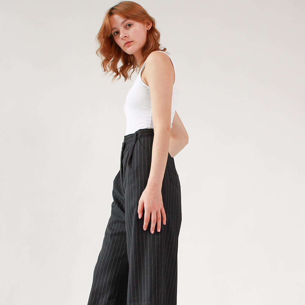 Shop Ahkeke London Full Length Flare Black Trousers at our store for clothing. Discover style on our shopping website. Shop now!