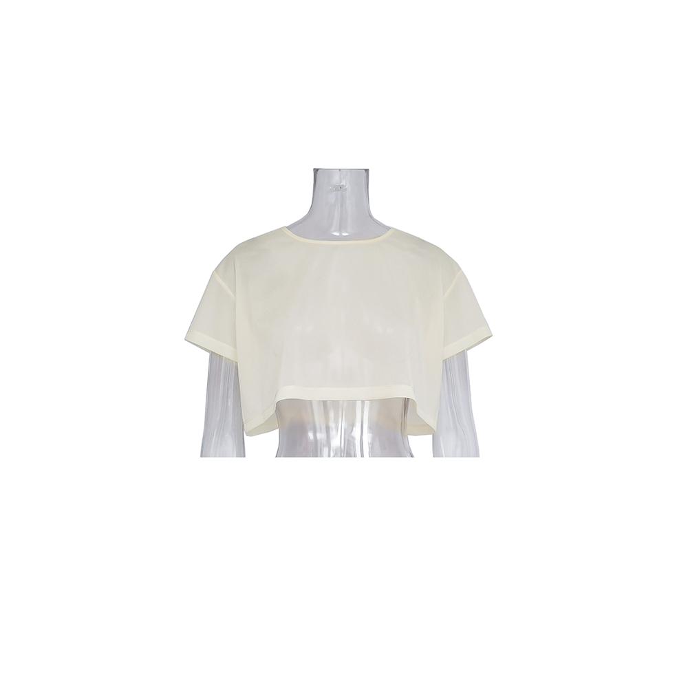 Shop the Alana See Through Cropped T-Shirt by Junna. Trendy women’s clothing from your favorite shopping website. Shop now!