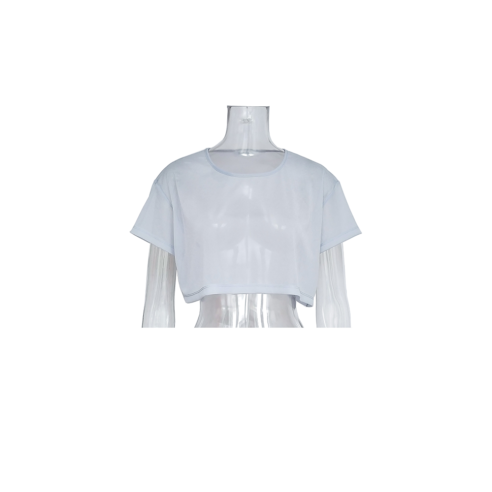 Shop the Alana See Through Cropped T-Shirt by Junna. Trendy women’s clothing from your favorite shopping website. Shop now!