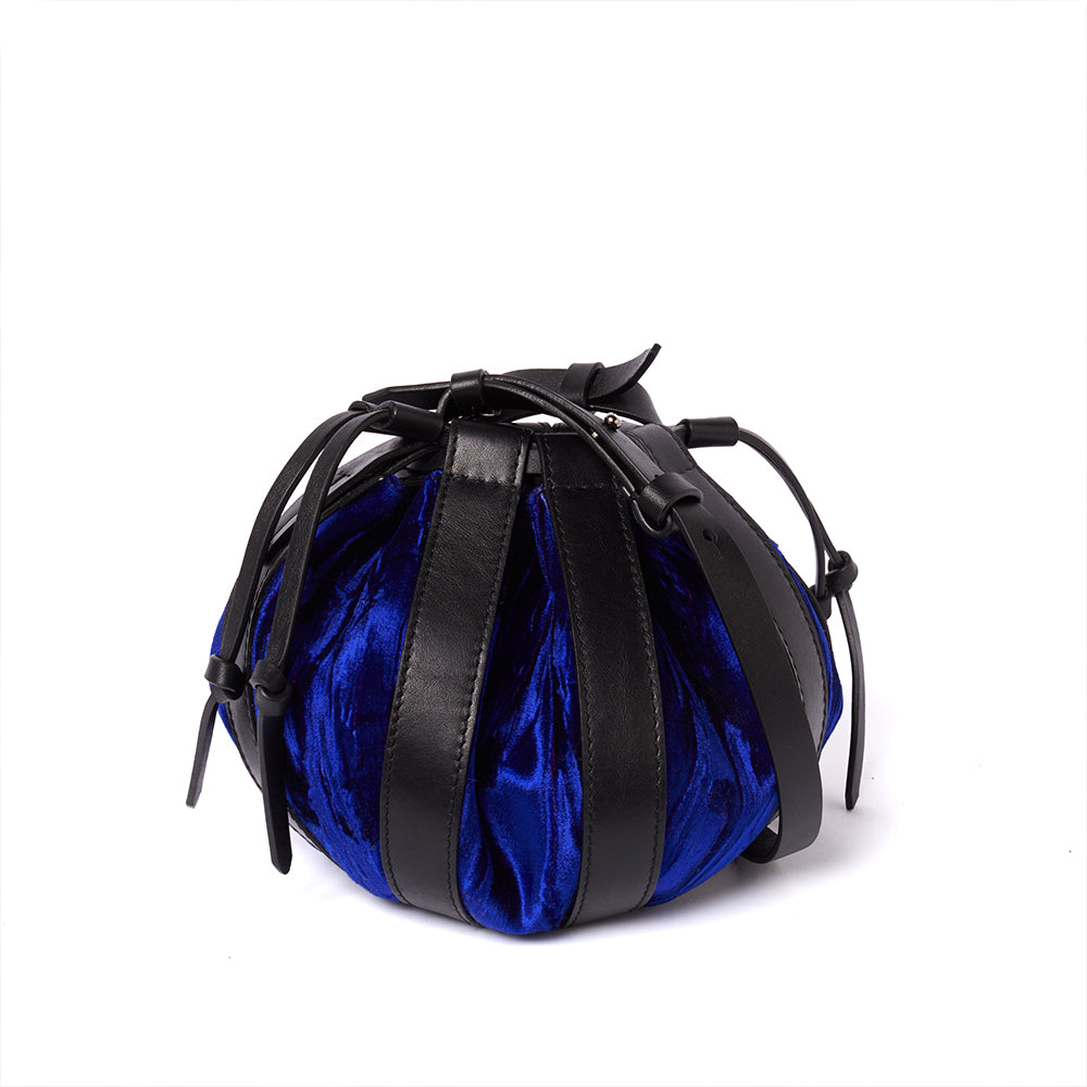 Elevate your style with the Alma Kami Obsidienne & Indigo Handbag from The Luxe Maison. Shop Now!