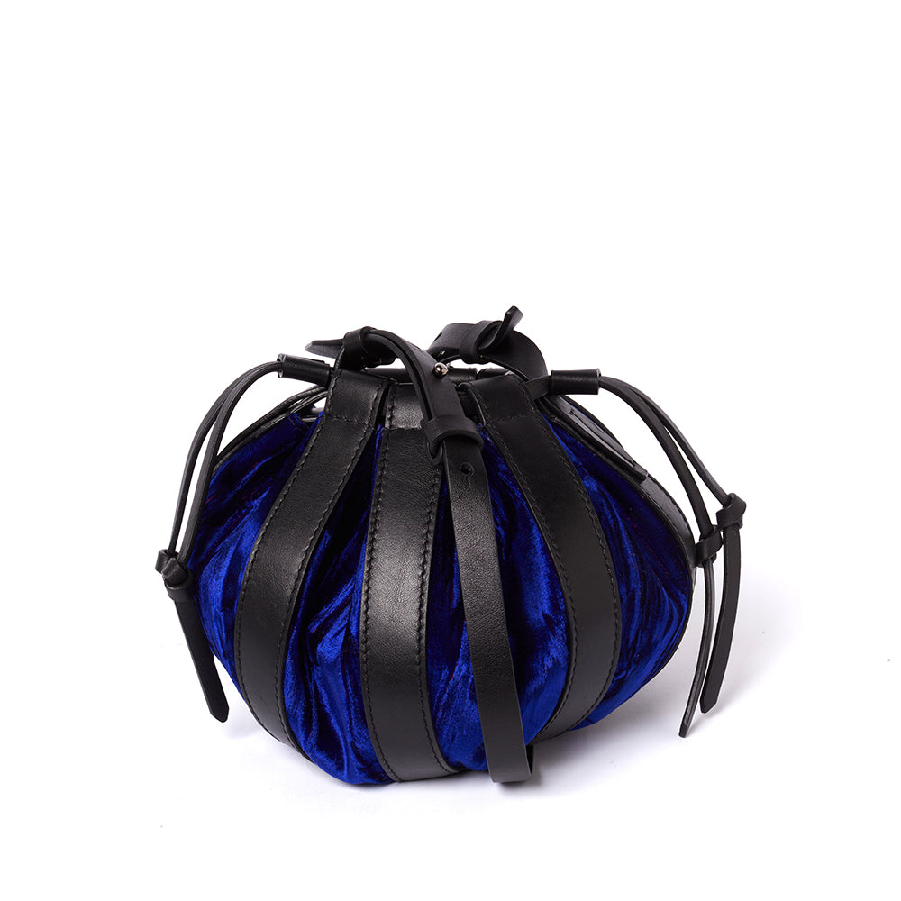 Elevate your style with the Alma Kami Obsidienne & Indigo Handbag from The Luxe Maison. Shop Now!