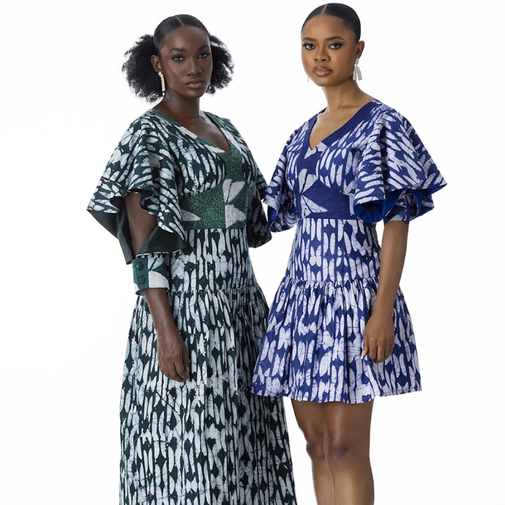 This Kwelaku exclusive dress iscrafted from a lightweight cotton and cantake you from formal to informal settings.