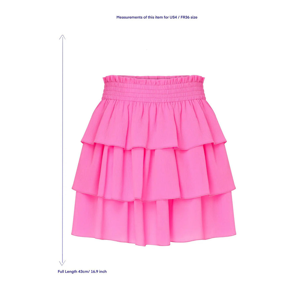 Amy Ruffled Mini Skirt