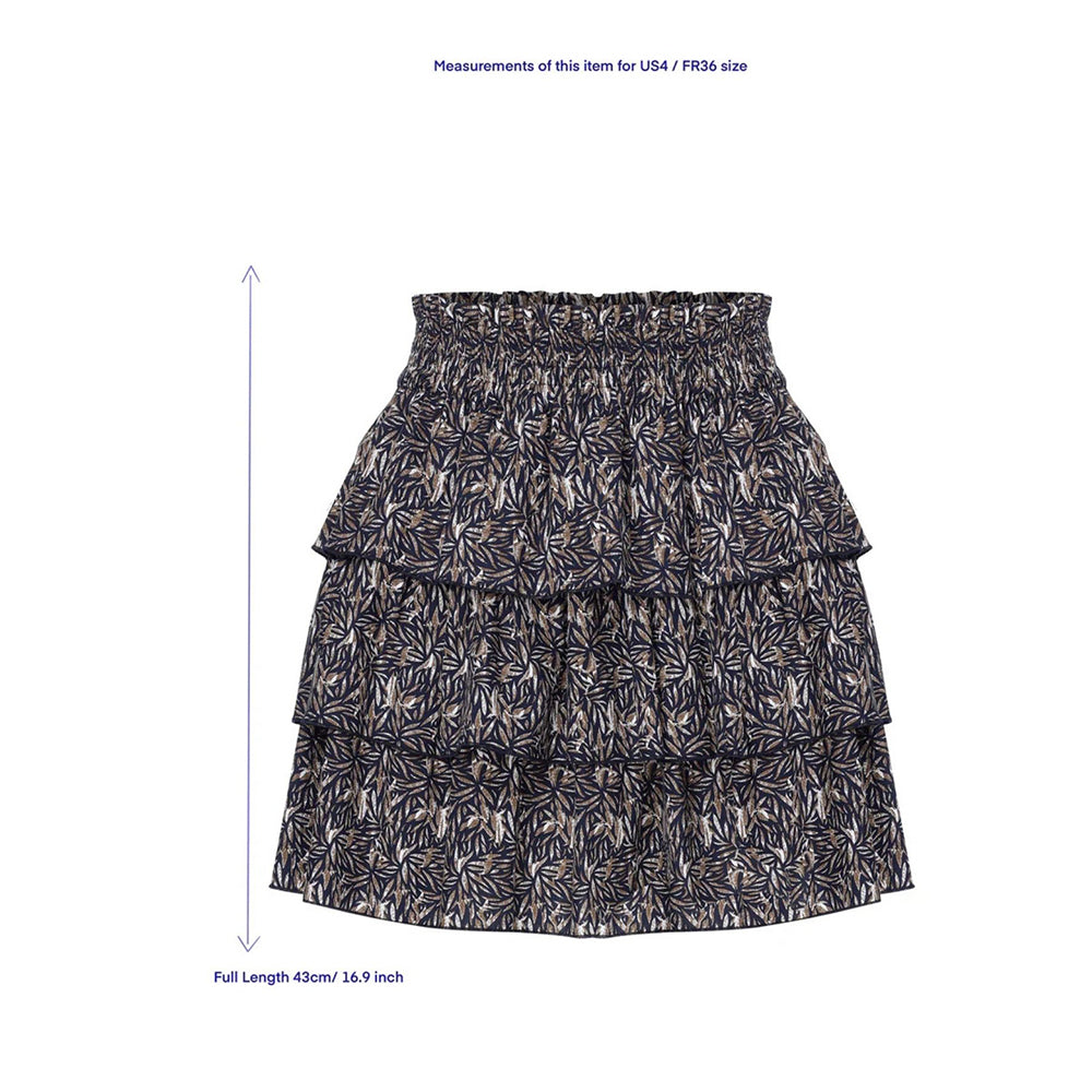 Amy Ruffled Mini Skirt