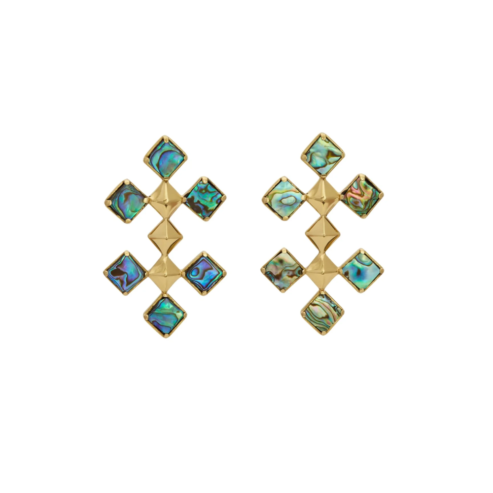 These earrings carry very special energy of limitlessness and love.