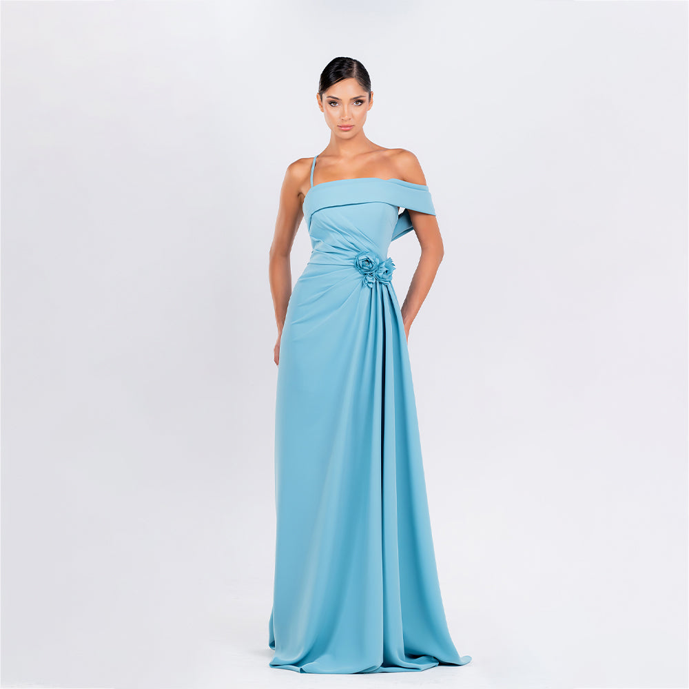 Women's Clothing Dresses - Azure Dress by The Luxe Maison