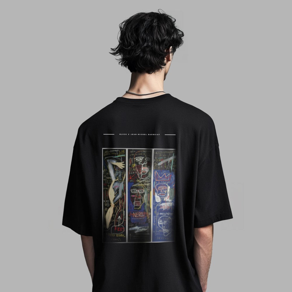 Explore the new collection with our BLVCKXBASQ Artwork II Tee. Shop Now!