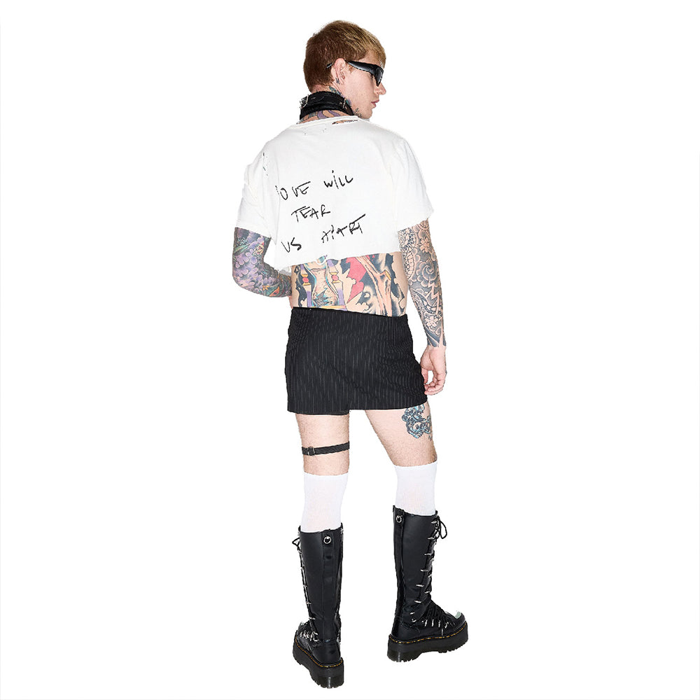 The Bela Lugosi mini skirt is both revealing and comfortable, making it a versatile staple with personality. Mix and match it with t-shirts. Shop Now!