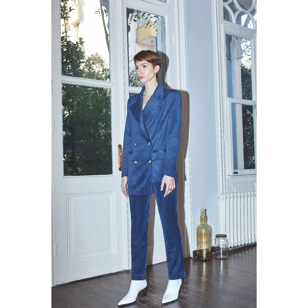 Graceful Bicolle Corduroy Jacket only at our women clothing store. Shop Now!