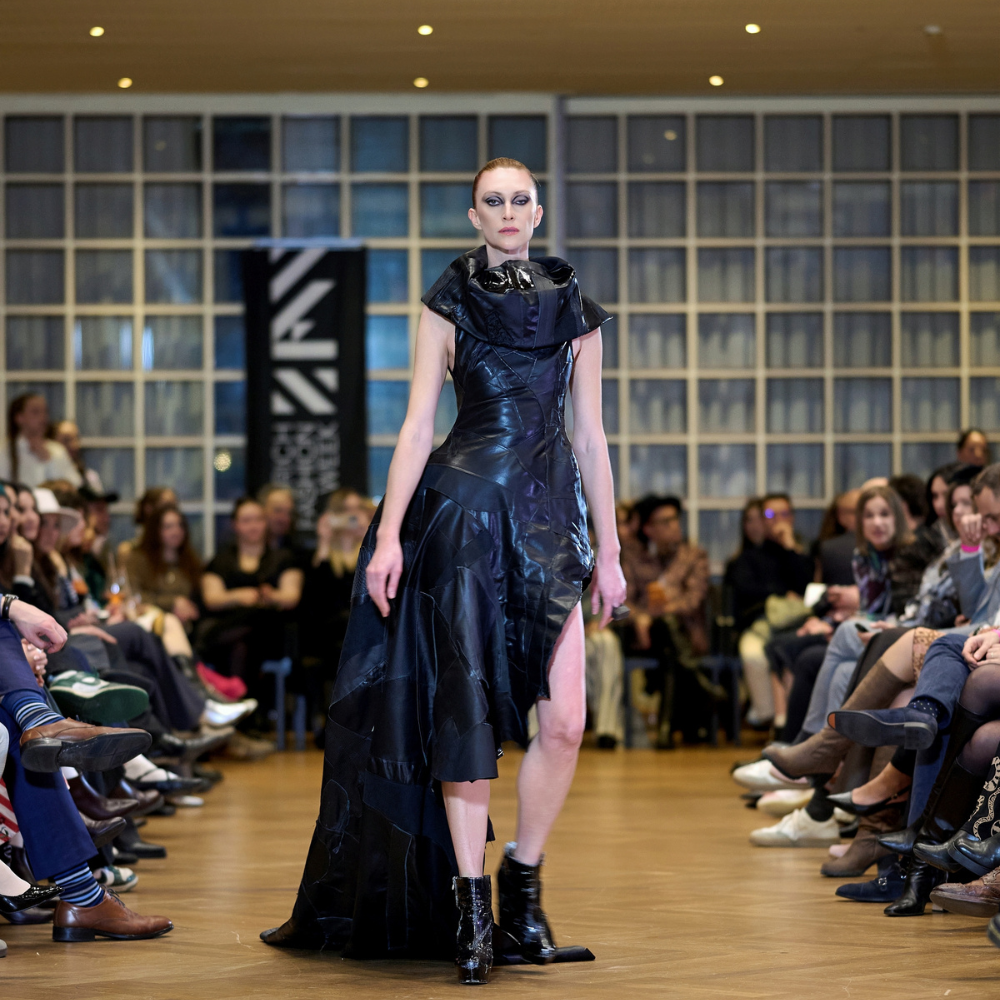 Upcycled Black Boots