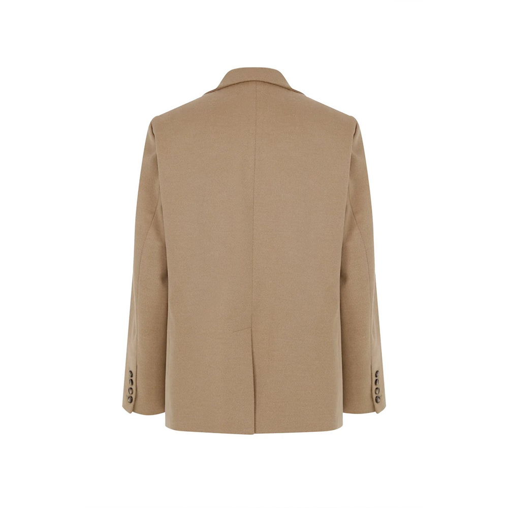 Boxy Blazer Jacket in Camel