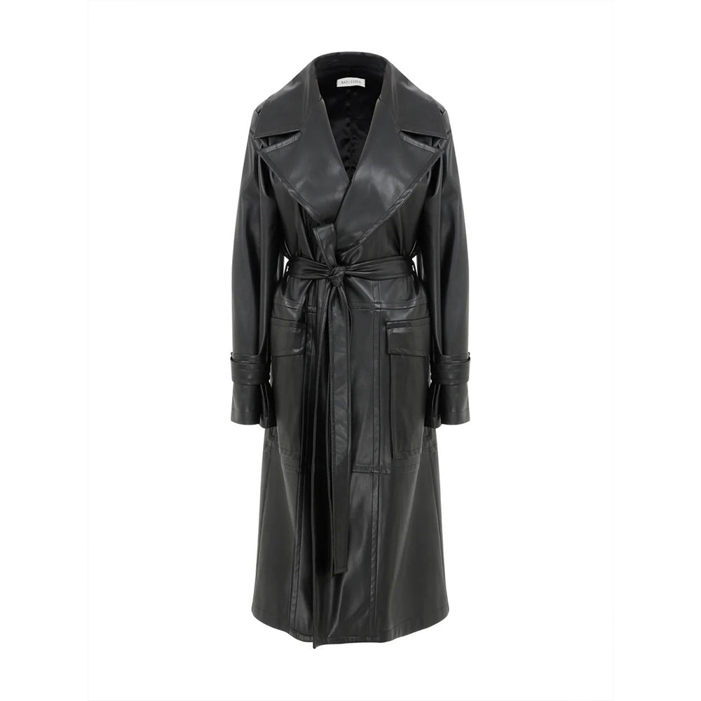 Wrap in luxury with Cecile Trenchcoat women coat. Shop Now!