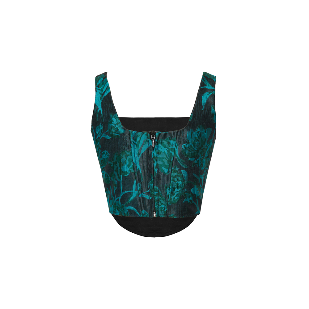 Crop Top Tritoma Blue