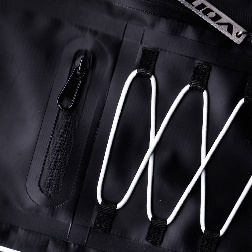 Shop online from our exclusive website and discover the Cryo Backpack by Voitech®, featuring waterproof PVC, welded seams, roll-top closure, and modular utility for technical everyday carry.