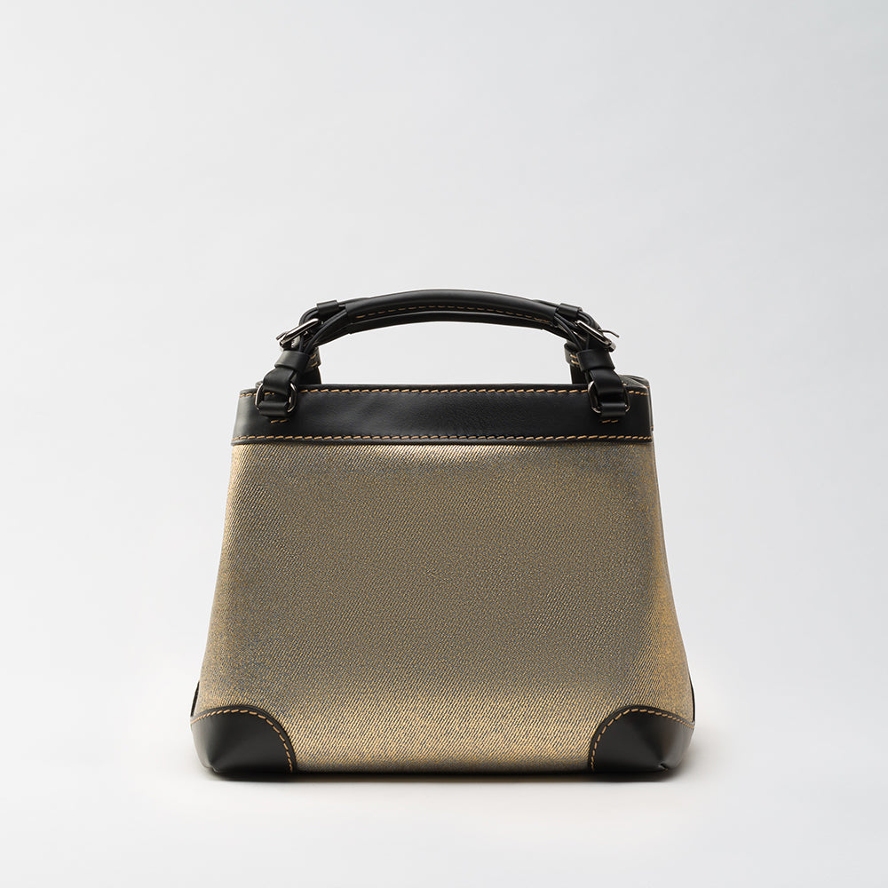 Upgrade your style with the Cubo Amlach Gold Denim handbag. Perfect for any occasion! Shop Now!