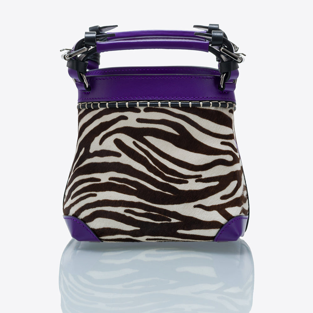 Upgrade your style with the Cubo Marmara Purple Handbag from The Luxe Maison. Perfect for online shopping! Shop Now!