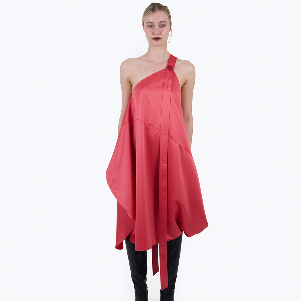 Shop the Curved Hem Draped Dress by Grace Weller. Perfect for your wardrobe. Discover top women clothing on our shopping website. Shop now!