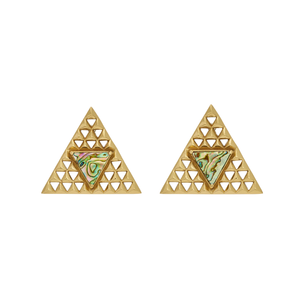 The Danya earrings are inspired by Damia the Goddess of the fertile earth or earth-mother. 