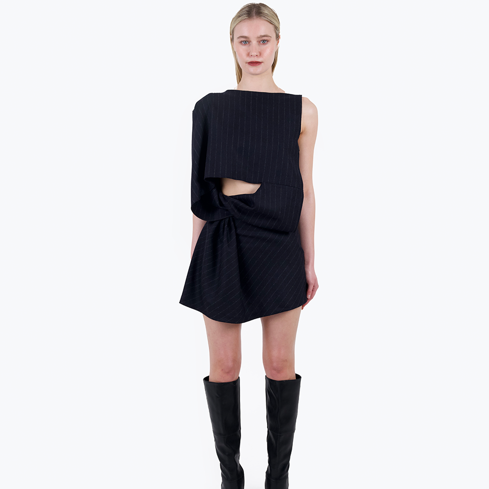 Shop the Draped Mini Dress by Grace Weller. Explore our clothing brand for stylish women’s clothing. Perfect for your shopping website. Shop now!