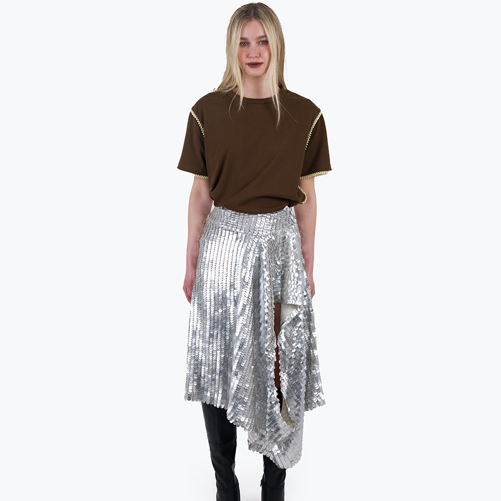 Explore the Draped Skirt with Front Opening by Grace Weller, perfect for women’s clothing. Shop now on our shopping website. Shop now!