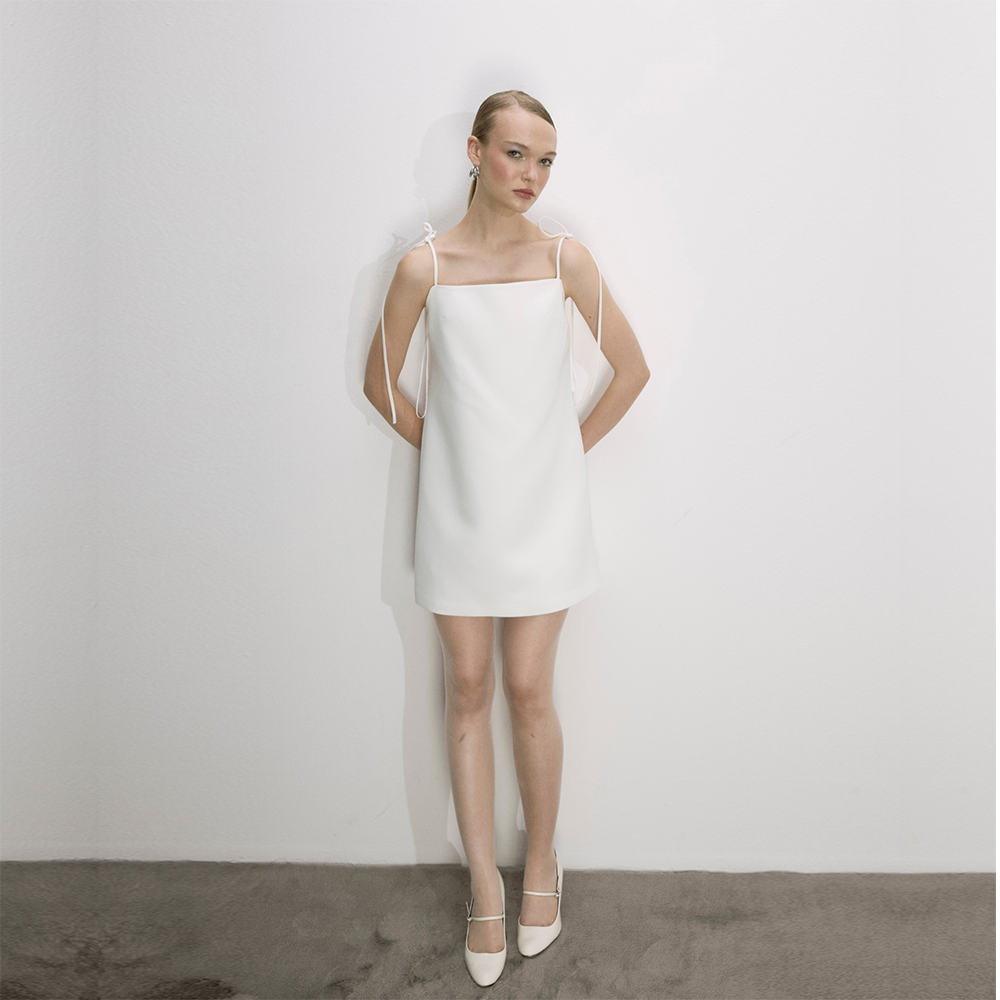 Ellie Mini Crepe Dress