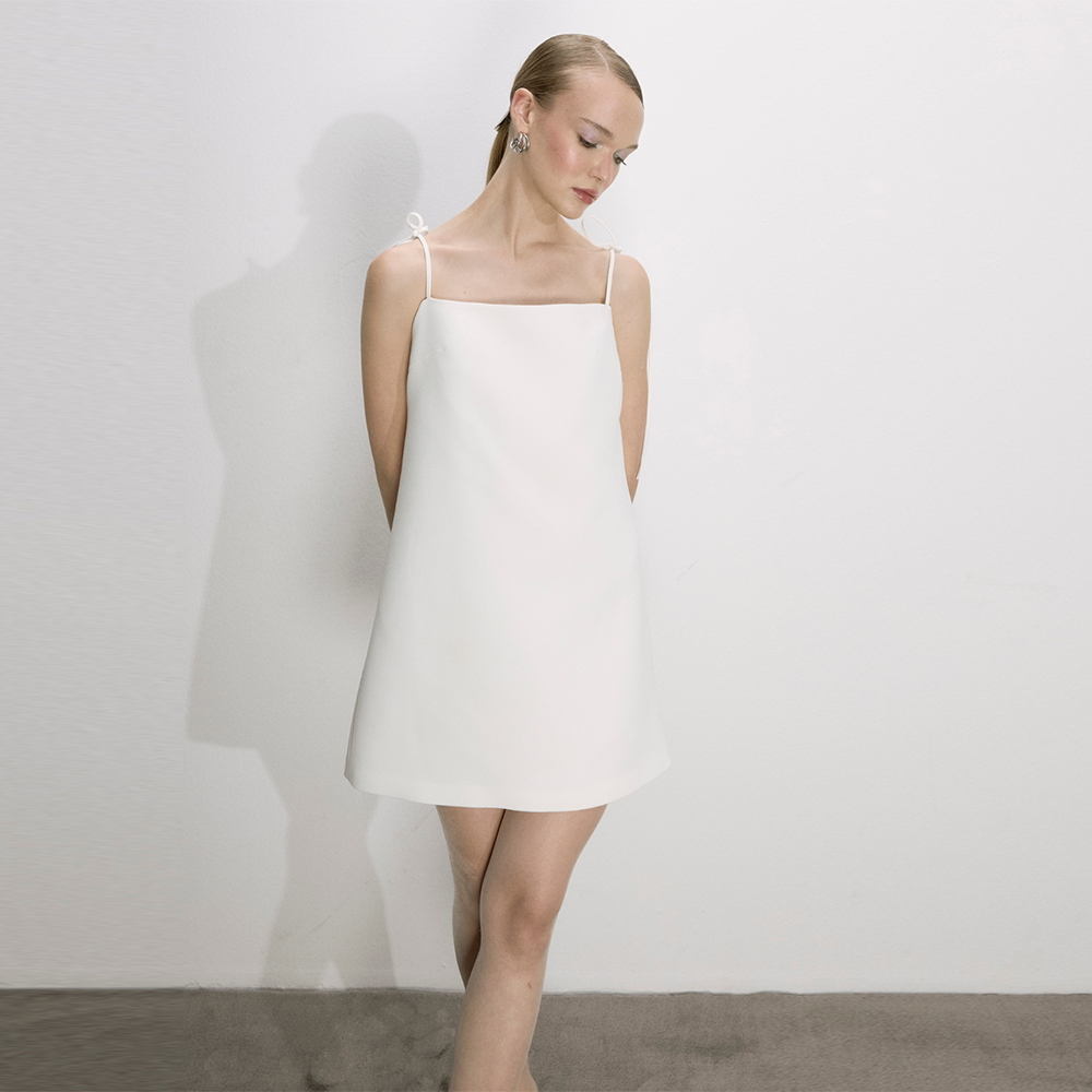 Ellie Mini Crepe Dress