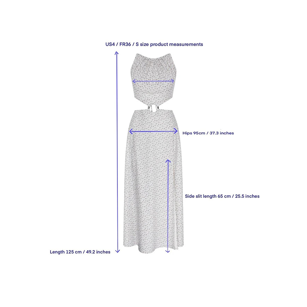 Eloise Ring Embellished Cotton Dress