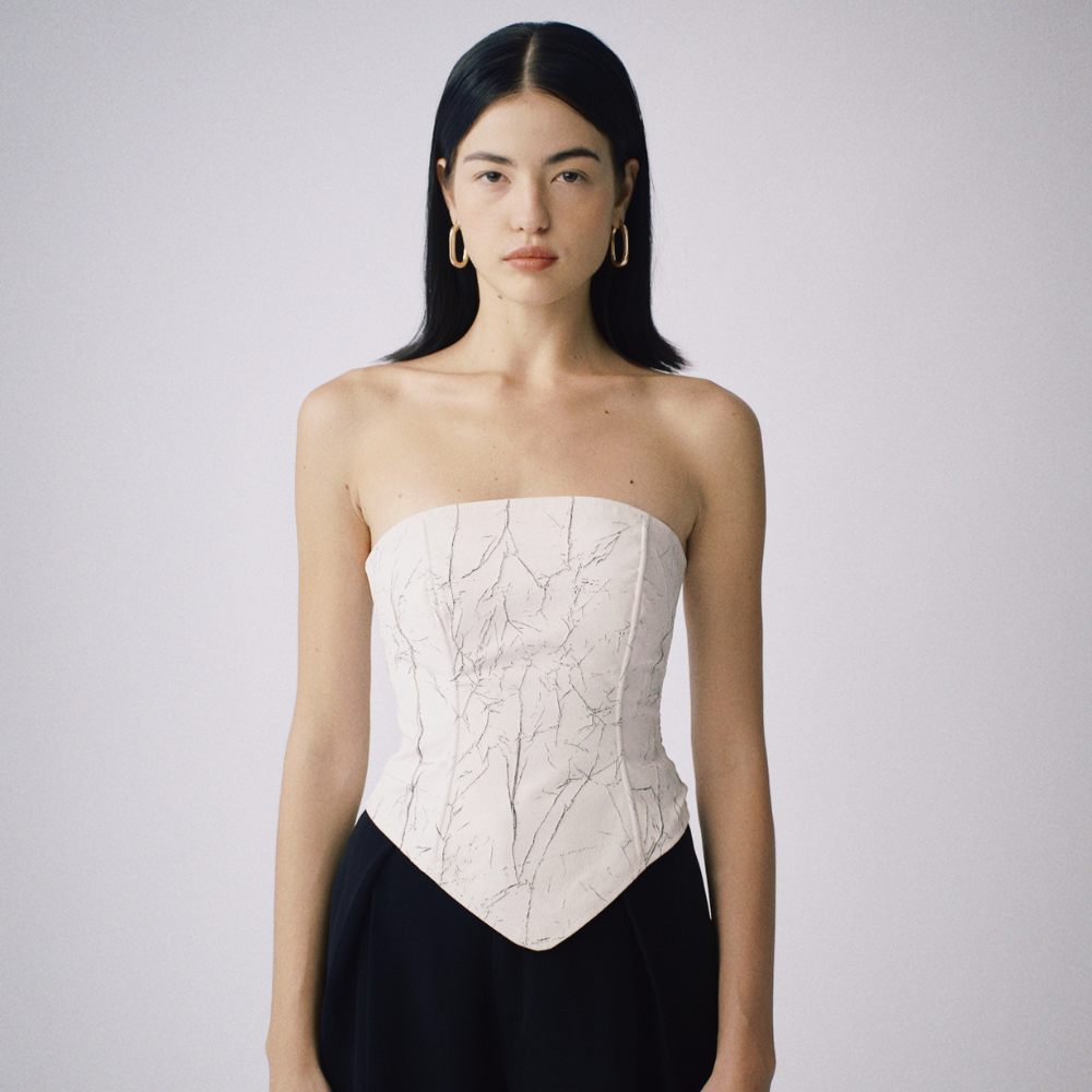 Epiphani Corset blends cotton charm and designer shopping. Shop Now!