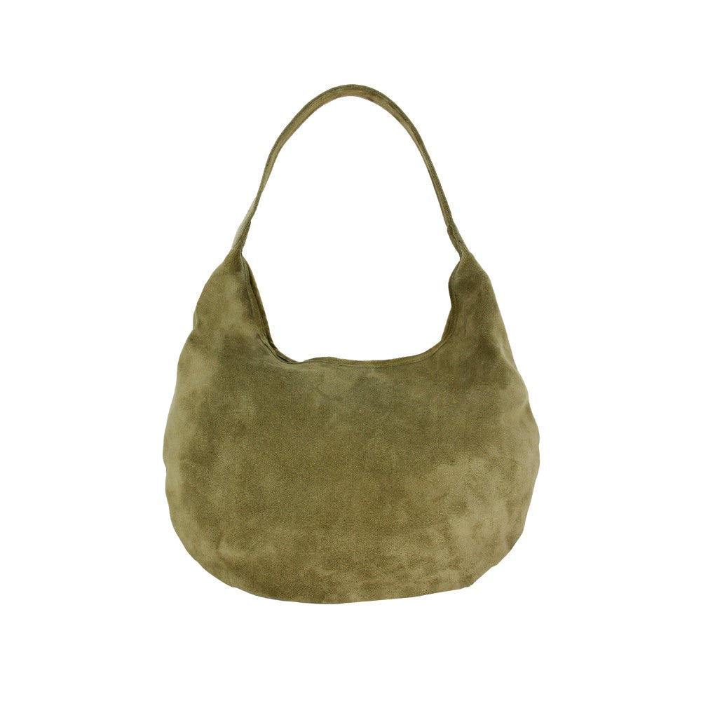 Elegant Fiona Green Suede handbags for women crafted for charm Shop Now!