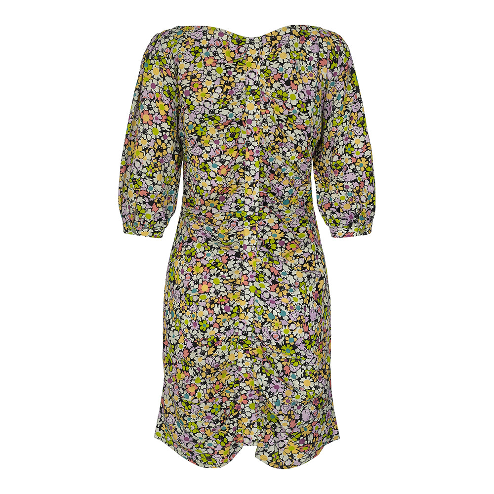 Fleur Short Dress-Lorikeets Print