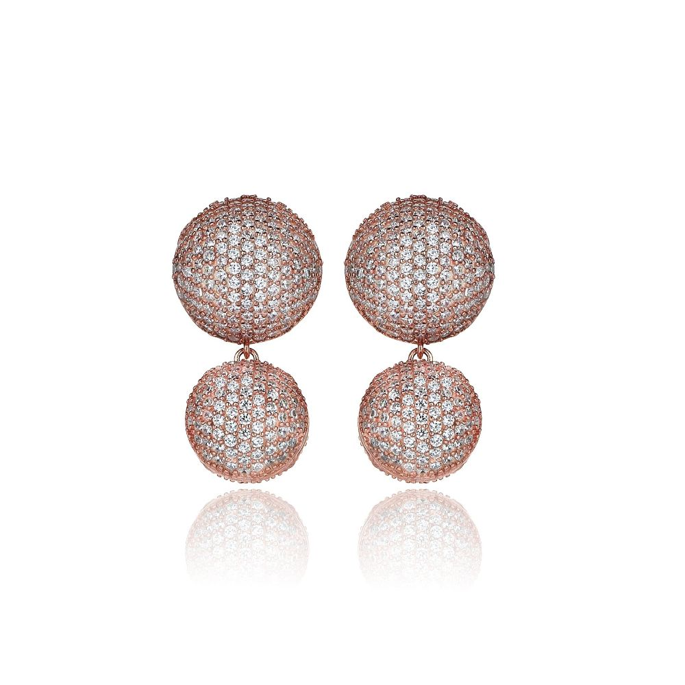 Elegant, modern and minimal. These earrings are inspired by the planets and the Galaxy. 