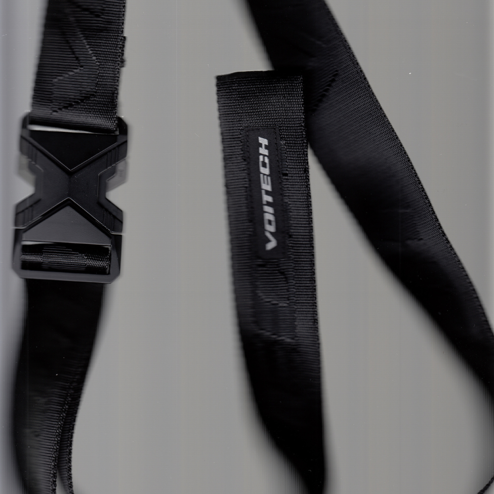 Shop online from our exclusive website and discover the Gridlock Belt by Voitech®, featuring durable jacquard webbing, a quick-lock buckle, and a modular industrial-inspired design.