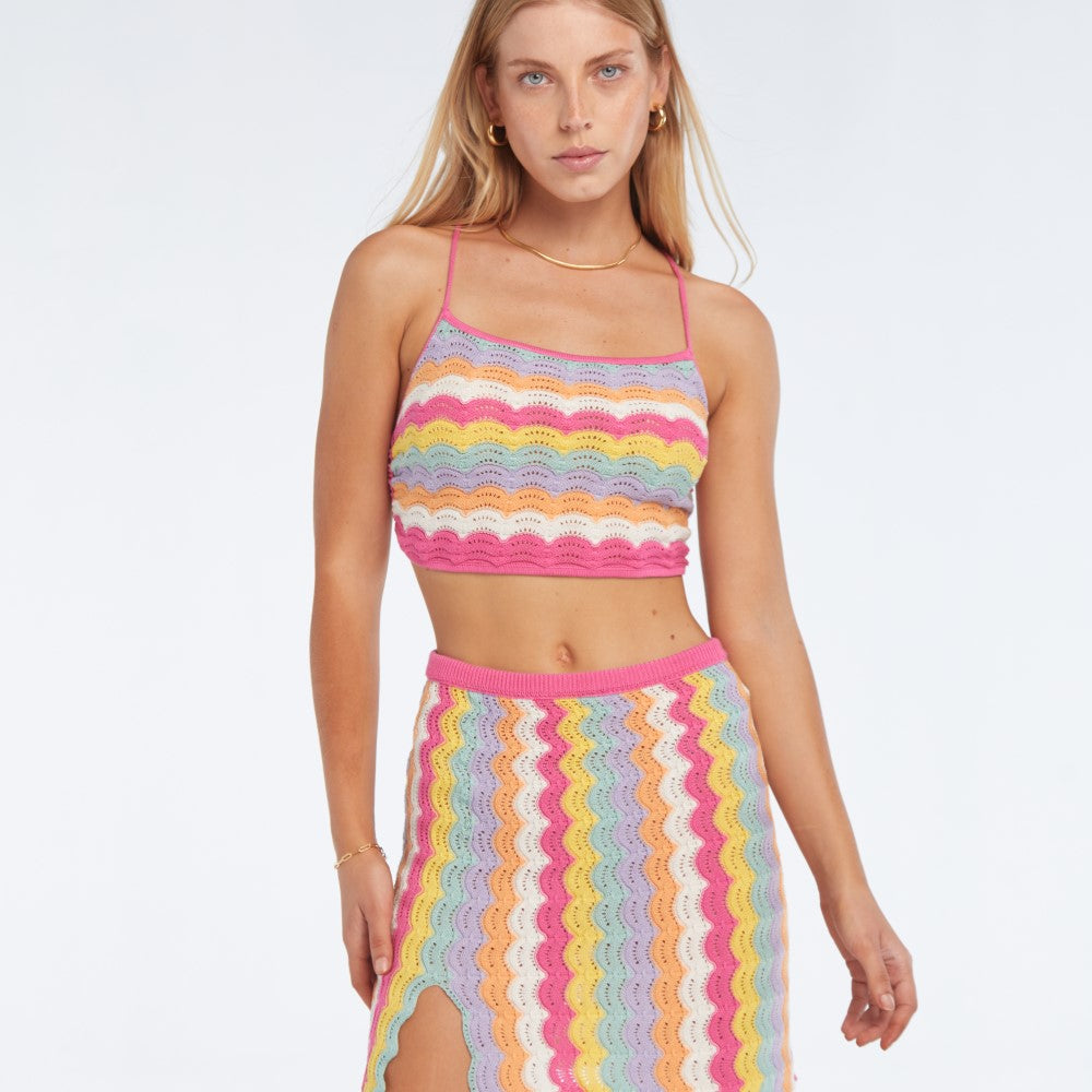 Luxury clothing store presents Holly Multicolor Skirt for your style. Shop Now!