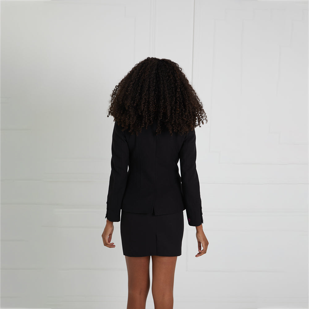 I.D. Determined-Single Breasted Black Blazer