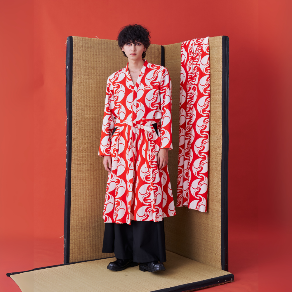 Clothing store for women brings INF Deconstructed Kimono inspired Longline Suit Jacket. Shop Now!