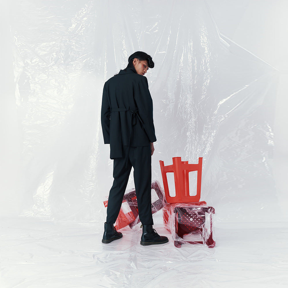 Discover INF Asymmetric Blazer elegance at shopping website Shop Now!