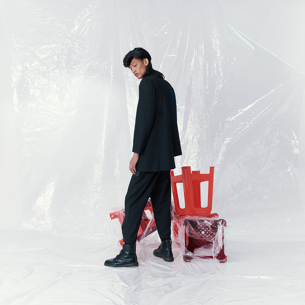 Discover INF Asymmetric Blazer elegance at shopping website Shop Now!