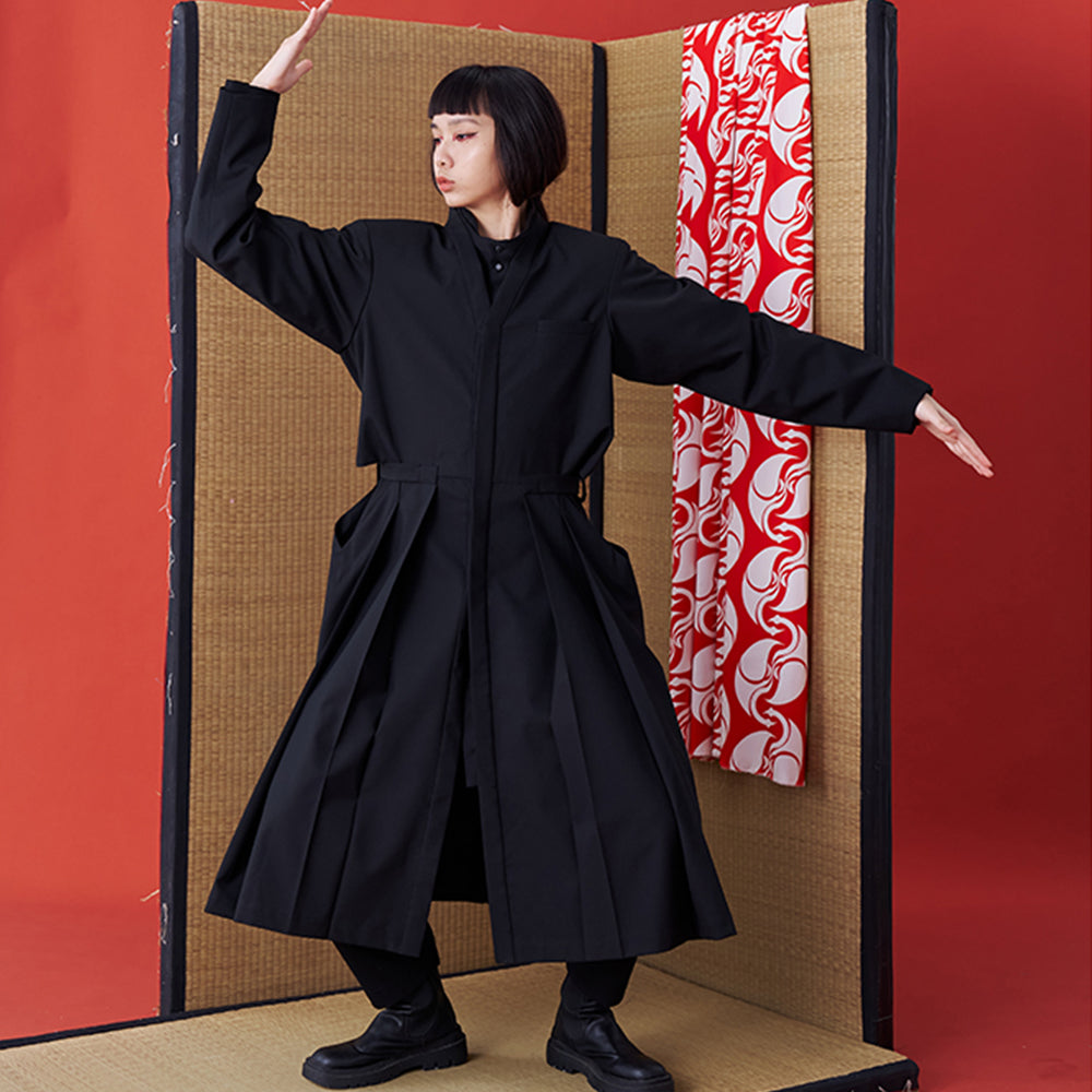 Explore designer clothing online with INF Kimono Suit Jacket Black. Shop Now!