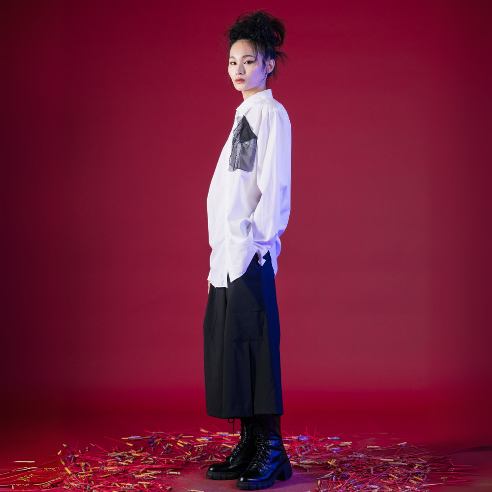 Feel the charm of INF Fireworks Embroidery Shirt while shopping on website. Shop Now!