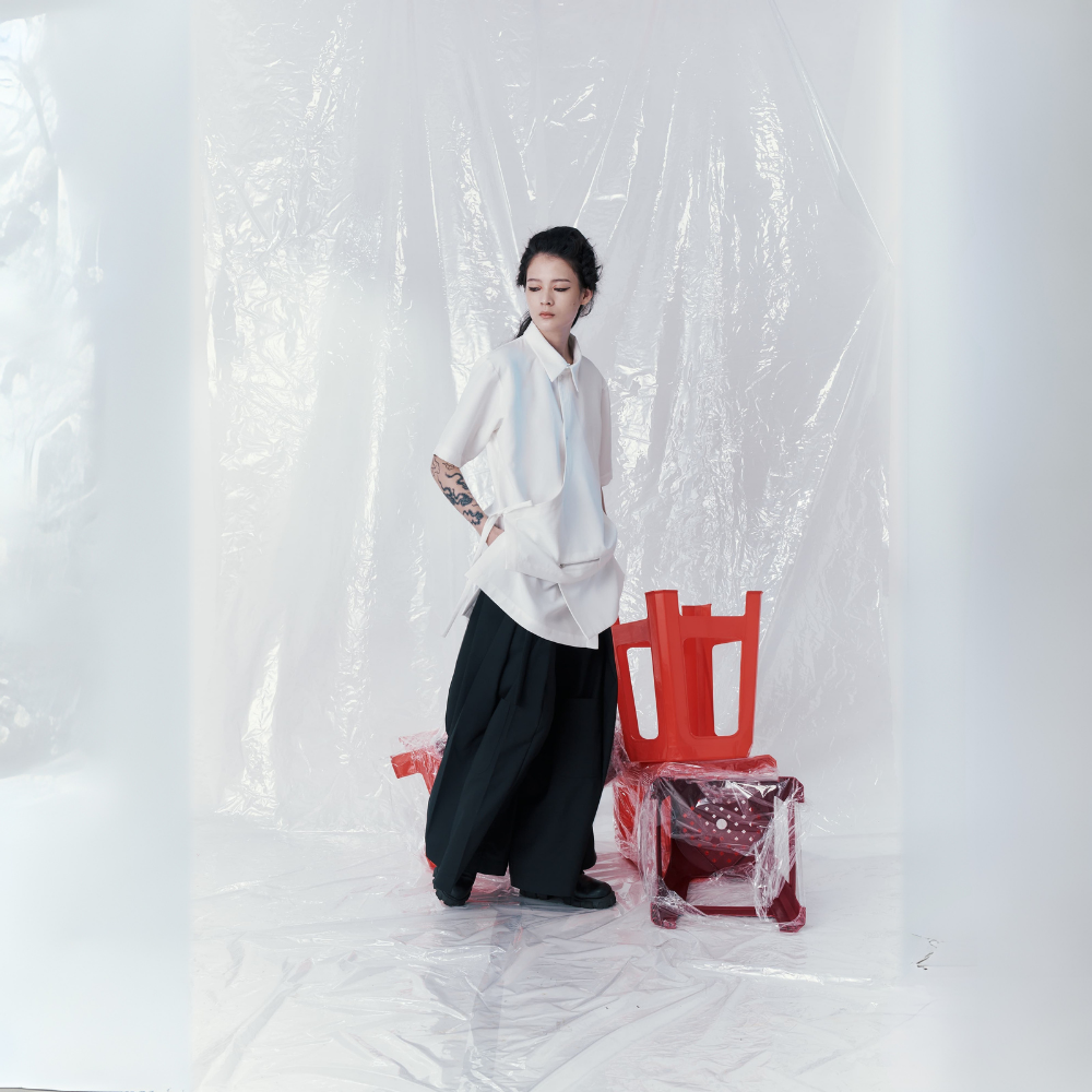 Premium designer wear INF Multi Layered Pocket Short Sleeve Shirt Shop Now!