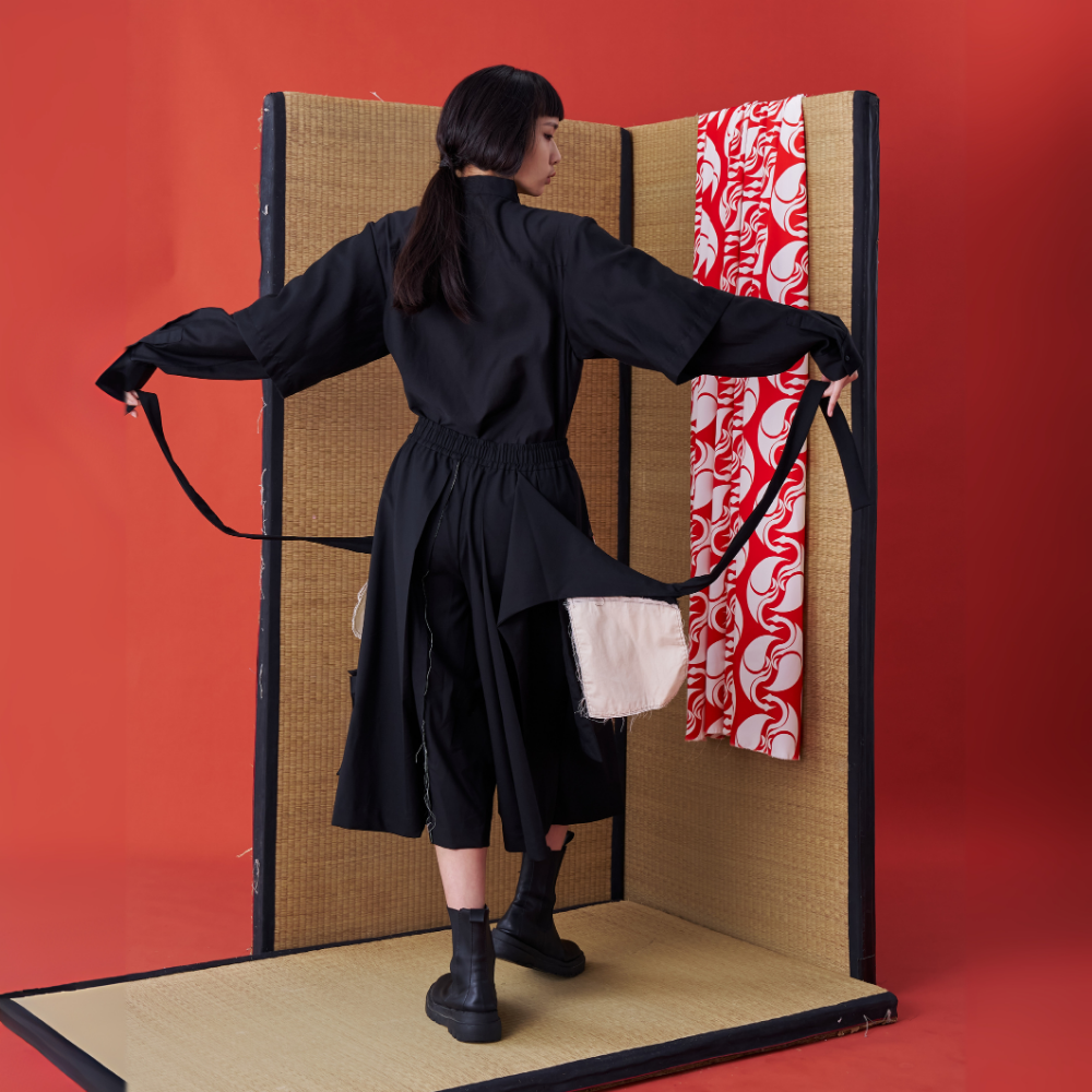 Timeless designer clothing online with INF Multilayered shorts. Shop Now!