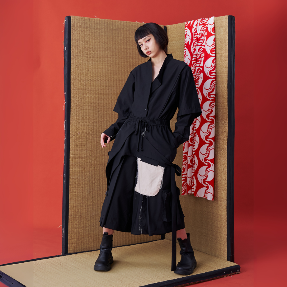 Timeless designer clothing online with INF Multilayered shorts. Shop Now!