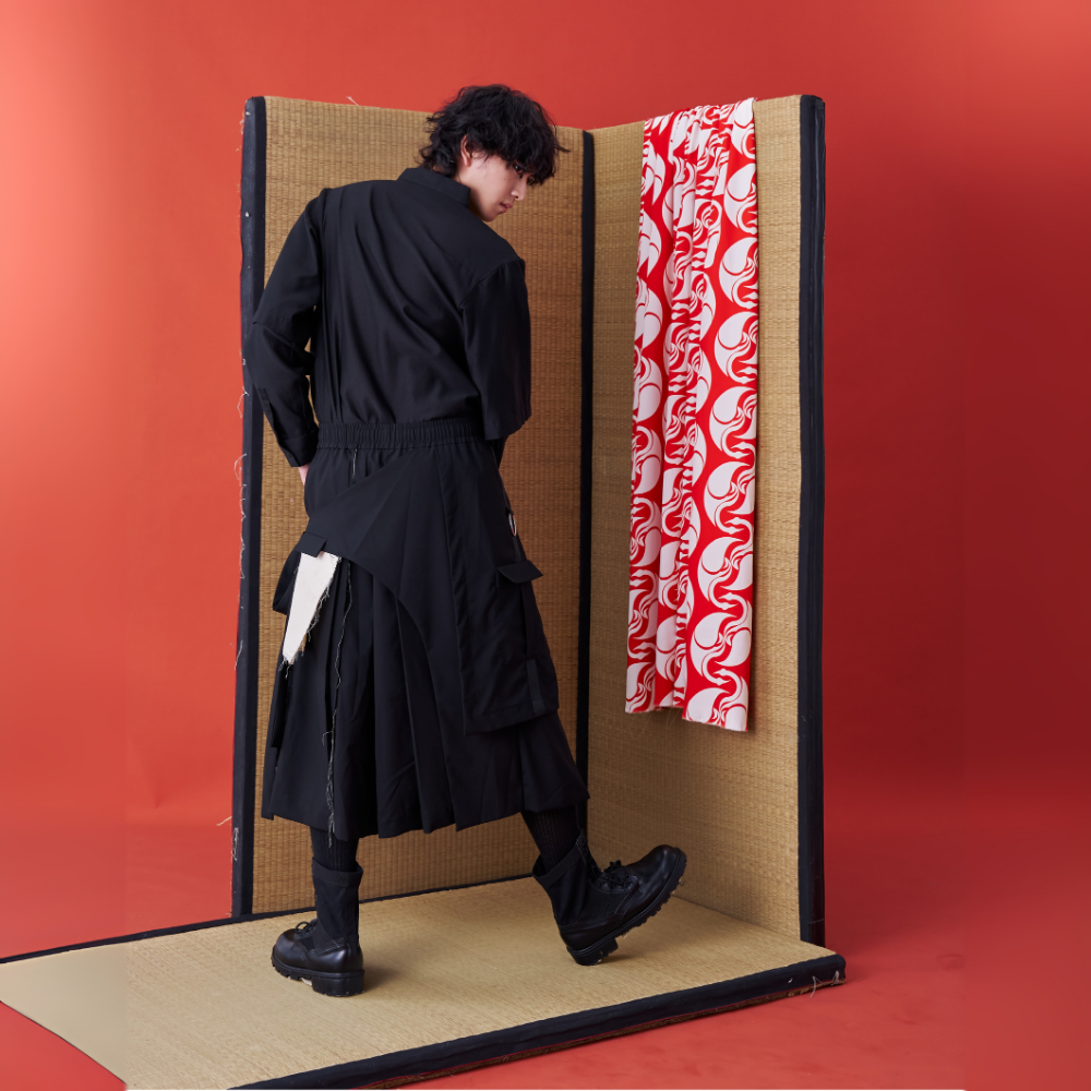 Timeless designer clothing online with INF Multilayered shorts. Shop Now!