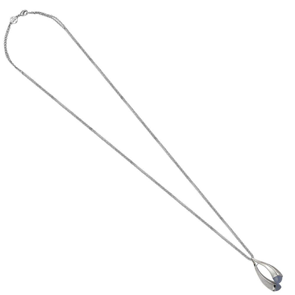 Shop online premium rhodium plated pendant necklace with colored crystals and sparkling cubic zirconia stones.