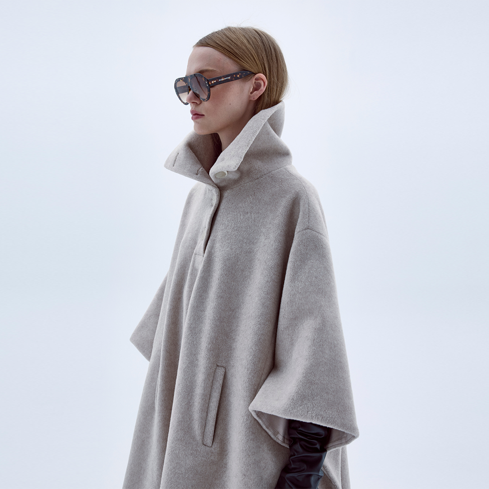 Buy the Jarine Wool Blend Poncho at our shop online for chic style. Shop Now!